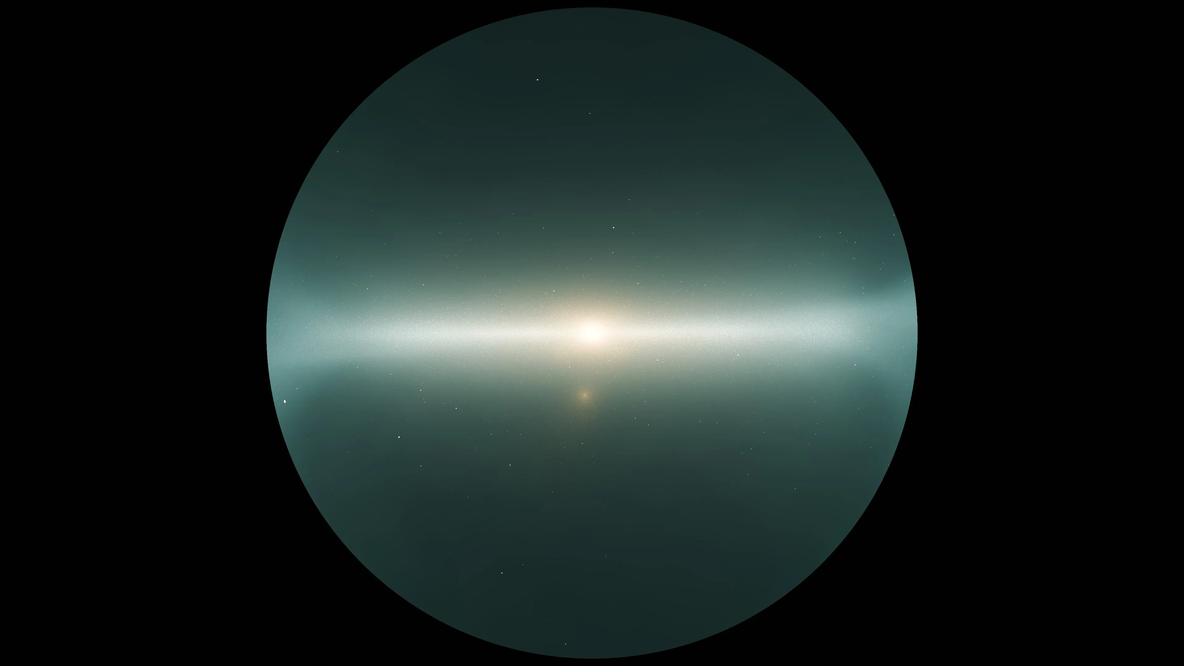 Fisheye Equisolid after the Sgr impact